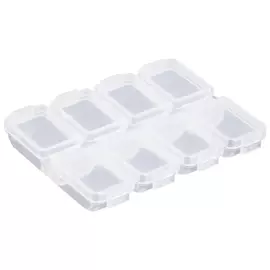 Коробка Meiho Fb-8 86x64x13mm к:clear, фото 